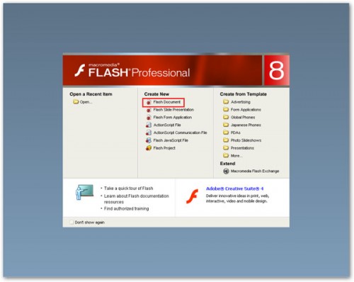 open Flash Professional 8